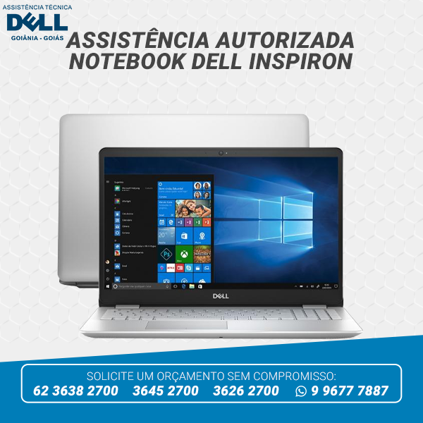 ASSISTÊNCIA AUTORIZADA NOTEBOOK DELL INSPIRON