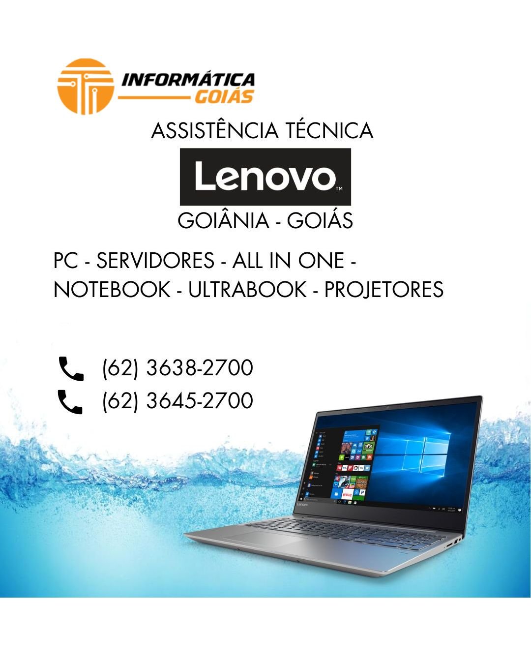 ASSISTENCIA TÉCNICA LENOVO GOIÂNIA GOIÁS