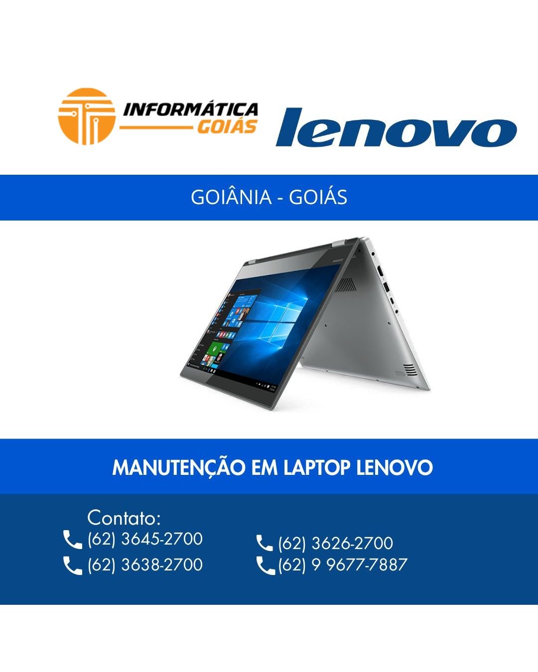 MANUTENÇÃO LAPTOP LENOVO